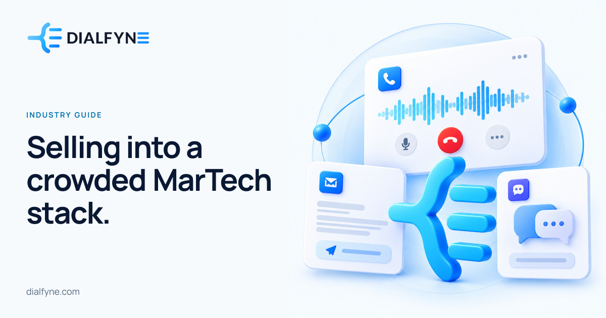 MarTech Outbound Sales: How to Sell Into a 15,000-Tool Market