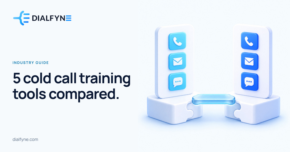 5 cold call training tools compared. — Dialfyne Industry Guide